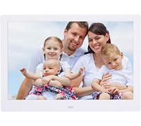 Spacmirrors Cadres Photo numériques Écran Large 13 Pouces Lecteur vidéo HD Support Mural Musique, vidéo, Lecture d'images Prise en Charge SD, TF, Disque U ()