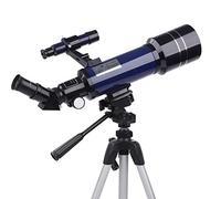 Spacmirrors Télescopes pour Adultes, Ouverture de 70 mm, Monture AZ de 400 mm, télescope pour Enfants débutants, télescope réfracteur d'astronomie, télescope Portable avec trépied, Adaptateur de