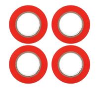 Spacnana 10 Rouleaux de Ruban électrique, Matériau PVC Ignifuge, avec Adhésif à Base de Caoutchouc Haute Résistance, pour Câble D'isolation de Fil à Usage Extérieur, 20 Mm X 10 M