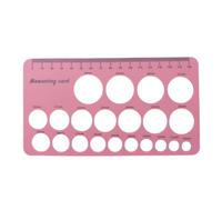 Spacnana 2 Set Kit de Dimensionnement des Brides, 13 15 17 19 21 Mm Silicone Nipple Ruler avec Outil de Mesure pour les Mamans D'allaitement