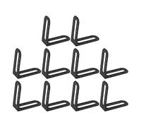 Spacnana 25pcs Angle de Carreau Niveleur, Positionnement de Positionnement Professionnel Outil Auxiliaire avec Plastique ABS pour Composés de Nivellement des Carreaux à 90 Degrés ，
