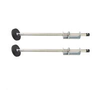 Spacnana 2pcs Niveleur D'échelle Réglable, 60 Cm de Niveau D'échelle pour une Plate-forme Stable, Niveau du Sol