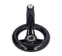 Spacnana 3 Parlacez le Roue à Main Rond, Roue D'effort Non Glissant, adapté au Déplacement de la Plate-forme D'équipement, équipement Mécanique