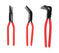 Spacnana 3 Pièces Plieuse de Tôle, Droit 45 90 Degré | Kit de Sertisseuse Manuelle, Pliage Précis à Mâchoires Parallèles, Acier à Haute Teneur en Carbone, Antidérapant, pour