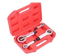 Spacnana 4pcs Écrou Fendeur Roulement à Billes en Acier, 2 Pack | Coupe-écrou rouillé endommagé, acier au carbone traité thermiquement, brise-boulon manuel, retrait du matériel fileté