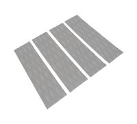 Spacnana 4Pcs Planche De Surf Traction Pad Anti Slip Pad EVA Matériel Rhombus Conception pour Skimboards, Kayaks (Gray)