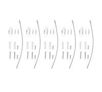 Spacnana 5 Set Furniture Mur Murchor, Baby Safety Times pour Docher, Biblicche et Cabinet, Empêchez les Sangles de Basculement