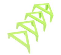 Spacnana 8 PCS Canvas Signifie Peinture Peintre Soutient Support de Chevalet, Trépied D'artiste Stable pour les étudiants Artistes Voyageant en Plein Air Usage Intérieur (GREEN)