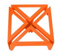 Spacnana 8 PCS Tolevas Feet Risers, ABS Material Signifie Peinture avec un Soutien sécurisé, pour les étudiants Artistes Voyageant en Plein Air en Intérieur (ORANGE)