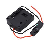 Spacnana Adaptateur de Batterie Support de Connecteur d'alimentation 18 V pour Batterie au Lithium Bat Series 18 V BAT622 BAT609 BAT618G avec Fusible 30 A Matériau ABS