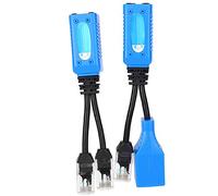 Spacnana Adaptateur de Combinateur de Diviseur Poe: Définissez avec des Connexions RJ45 pour Activer les Appareils Qui Conviennent aux Caméras de sécurité et aux Points D'accès