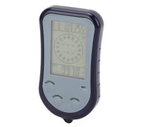 Spacnana Altimètre Baromètre Multifonction Numérique, Altimètre électronique ABS avec Thermomètre à Boussole 350 à 1100 HPa, Horloge Météo Rétroéclairée LCD pour Randonnée Camping Voyage