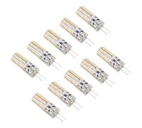 Spacnana Ampoule LED G4, Matériau en Silicone, luminosité 1,5 W DC12 V 110 Lm pour éclairage Paysager et Usage Décoratif