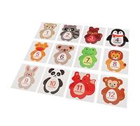 Spacnana Autocollants Mensuels pour bébé, 12 Pièces, Accessoires Photo de Dessin animé Mignons pour les Souvenirs D'étape du nouveau-né de 1 à 12 Mois, avec un Design Facile à DéColler et