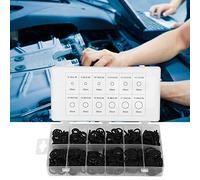 Spacnana Bague d'étanchéité, Kit de Rondelle de Joint Torique en Caoutchouc Nitrile 300 Pièces pour la Plomberie Domestique et l'utilisation Automobile