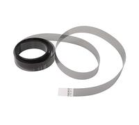 Spacnana Bande d'encodeur d'Imprimante, Bande Raster de Film PET 360LPI 15 Mm X 4500 Mm, Lecture de Signal Claire, Contrôle de Mouvement Stable, pour Imprimante à Jet 'encre, Traceur UV, Machine