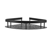 Spacnana Base de Douche Triangulaire en Aluminium Qui Est Visitée pour Poinçonner la Base Creux pour la Salle de Bain, Organisation de Cuisine (1 Niveau)