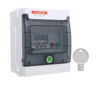 Spacnana Boîte de Distribution Extérieure étanche à L'eau, Interrupteur de Minuterie électrique étanche à la Poussière IP65 avec Contrôle de Temps Numérique Programmable pour Panneau