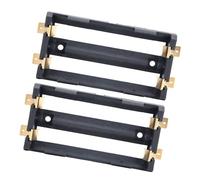 Spacnana Boîte de Support de Batterie, 2 Pièces de Stockage Durable pour Batteries, Alimentation de Charge Facile à Monter Soi-même pour Les Projets SMD et Les Systèmes Alimentés par Batterie