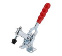 Spacnana Bride de Serrage Rapide, GH-11412, capacité de Maintien de 660 Lb | Mécanisme de serrage push-pull, pour le soudage de plaques métalliques, corps en fer traité thermiquement, verrouillage