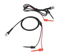 Spacnana Câble de Sonde D'oscilloscope BNC fileté de 50 Ohm, 2 Pièces, 110cm pour les Tests en Laboratoire, Fil de Test BNC