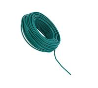 Spacnana Câble PVC 7 Conducteurs en Cuivre, 1x10mm² 100m BVV AC300V | Cordon isolé monocouche, évalué à 80 ℃, transmission efficace à faible résistance, résistance à la lumière du soleil et aux