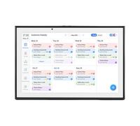 Spacnana Calendrier Numérique Intelligent de 10,1 Pouces, Planificateur Familial à écran Tactile HD avec Tableau des Tâches et Cadre Photo, pour L'organisation du Bureau à Domicile (Prise UE