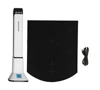 Spacnana Caméra de Documents Portable, Scanner de Documents Pliable Haute Vitesse 8MP avec 6 Lumières LED pour Enseignants, Avocats, Bureau à Domicile