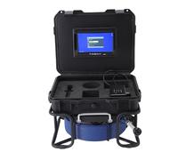 Spacnana Caméra D'Inspection D'égout 1080p 30m 7in Endoscope de Tuyau D'écran IPS avec 6 Lumières LED et Carte Mémoire de 32 Go pour le Tuyau de Vidange Inspection de (Prise UE)