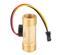 Spacnana Capteur de Flux D'effet Hall G1 / 2in Capteur, Fil Mâle 1 30L Min Montmètre Flowrate avec une Résistance à la Chaleur à Chaleur Impact, pour la Mesure du Liquide D'eau