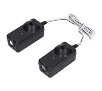 Spacnana Capteur de sécurité de Porte de Garage, Capteur de sécurité ABS DC5-6V, Installation Facile, Compatible avec, pour Chamberlain, avec Manuel d'Installation