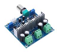 Spacnana Carte d'amplificateur de Puissance de Circuit Analogique de PCB avec Protection Thermique pour Module Audio à 2 Canaux DC 24 V 2 A pour Haut-parleurs Actifs