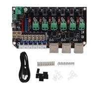 Spacnana Carte Mère D'Imprimante 3D, Remplacement pour Imprimante Multi-têtes avec 6 USB 2.0 6 CANBUS 7,5 A DC, Ports IO Configurables, Boutons de Mise à Jour du Micrologiciel