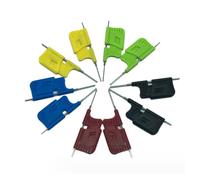 Spacnana Clamp/Holder de Test de Puce Universel, Petite Pince de Test, Paquet de 10 Clips Colorés pour le de Puce, l'entretien et la Réparation