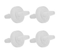 Spacnana Clapet Anti-Retour d'Aquarium, Matériau PP, Empêche Le Reflux pour Aquarium, Idéal pour Les Tubes de Compagnies Aériennes dans Les Industries Chimiques et Alimentaires (4mm)