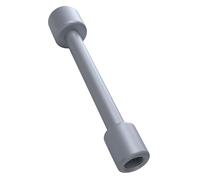 Spacnana arrêt d'angle, Acier plaqué Ni, Conception Réglable pour une Plomberie Facile, Idéale pour les Filetages de 3/8 ou 1/2 Pouces dans la Salle de Bain et la Cuisine