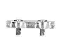 Spacnana Clips de Câble Métallique Duplex, Serre-câbles en Acier Inoxydable, Attaches M6 Robustes pour la Construction de Navires et de Bâtiments (10 pièces M6)