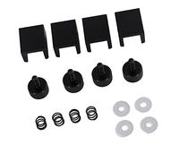 Spacnana Clips Universels pour Verre d'imprimante 3D, Pinces en Aluminium pour ENDER 3 CR 10, Réglables pour Lit en Verre de 3 à 9 Mm, Parfaits pour une Utilisation à la Maison ou en Atelier