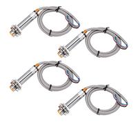 Spacnana Commutateur à Induction en Métal, Capteur de Limite Capacitif Inductif NPN de 2 Mm pour Applications de Machines-outils et Dispositifs de Comptage
