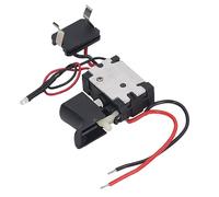 Spacnana Commutateur de Contrôle de Vitesse de Perceuse électrique, Matériau PC, Régulation électronique de Vitesse, 7,2 à 24 V avec Fonction d'éclairage pour Perceuse sans Fil et Outils électriques