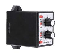 Spacnana Commutateur de Nageur à Relais Double Minuterie, Contrôle AC 220 V à Retard Réglable, Faible Consommation d'énergie et Fonctionnement Stable pour la Domotique