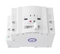 Spacnana Commutateur de Transfert Automatique à Double Puissance, Commutateur de Générateur 63A 2P 110V avec Passage Rapide, pour Systèmes D'alimentation de Secours AC 50Hz 60Hz (220V)