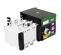 Spacnana Commutateur de Transfert Automatique Double Puissance 160 A, Système de Distribution d'énergie Fiable avec Technologie de Verrouillage Mécanique pour les Maisons et les Entreprises