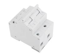 Spacnana Commutateur de Transfert Manuel Double Puissance, Montage sur Rail DIN 80 A 2P, Commutateur Manuel pour Générateurs Domestiques de Camping-Car, Mécanisme de Verrouillage sécurisé, Contacts