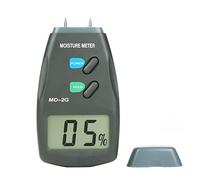 Spacnana Compteur de Bois Numérique LCD, Testeur d'hygromètre ABS pour Mesurer l'humidité de 5 à 40%, adapté aux Produits en Bois, Papier, Bambou et Fibres