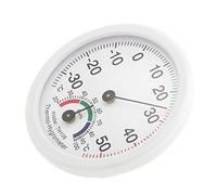 Spacnana Compteur d'humidité de la Température, Hygromètre Thermomètre Numérique avec Conception Compacte pour une Utilisation à la Maison, à l'école et au Bureau (TH108 blanc)