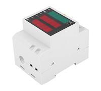 Spacnana Compteur électrique Numérique Multifonction, monté sur Rail, Affichage de la Tension et du Facteur de Puissance, AC200-450V pour un Usage Industriel et Domestique