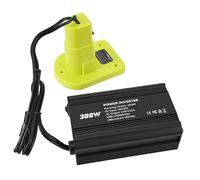 Spacnana Convertisseur de Puissance 300 W CC/CA avec 2 Prises CA, 1 Port PD65 W et 1 Port USB-A QC3 0 18, Compatible avec Les Batteries P102, P103, P104, P105, P107, P108, P109,