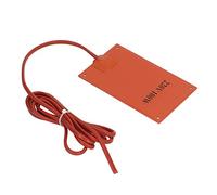 Spacnana Coussin Chauffant en Caoutchouc de Silicone, Fil Chauffant électrique Plat Ultra Fin avec Chauffage Rapide et Uniforme pour Armoire de Commutation, Armoire de Communication, (100W)