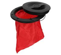 Spacnana Couvercle de Trappe de Kayak 8 Pouces 6 Pouces, Plaque de Pont en ABS, Couvercle Rond étanche avec Sac de Rangement pour Matériel de Pêche, Protection UV, Installation Horizontale et (6